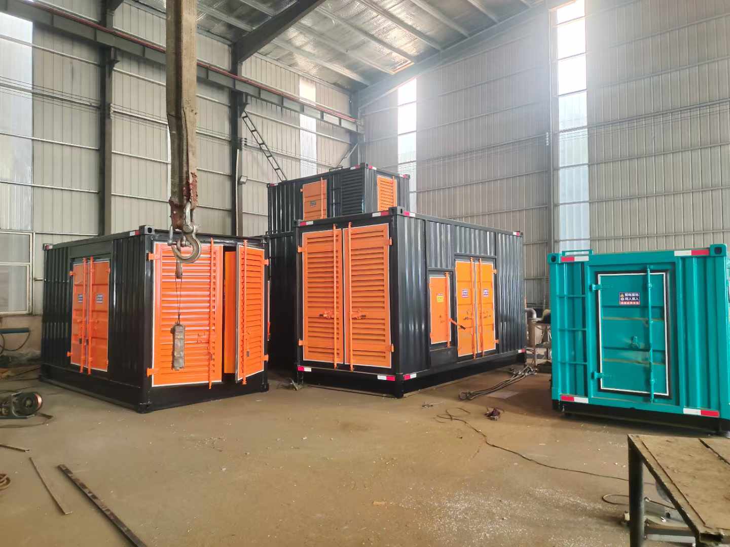 桓台500kw柴油发电机组可以带动多少功率设备？